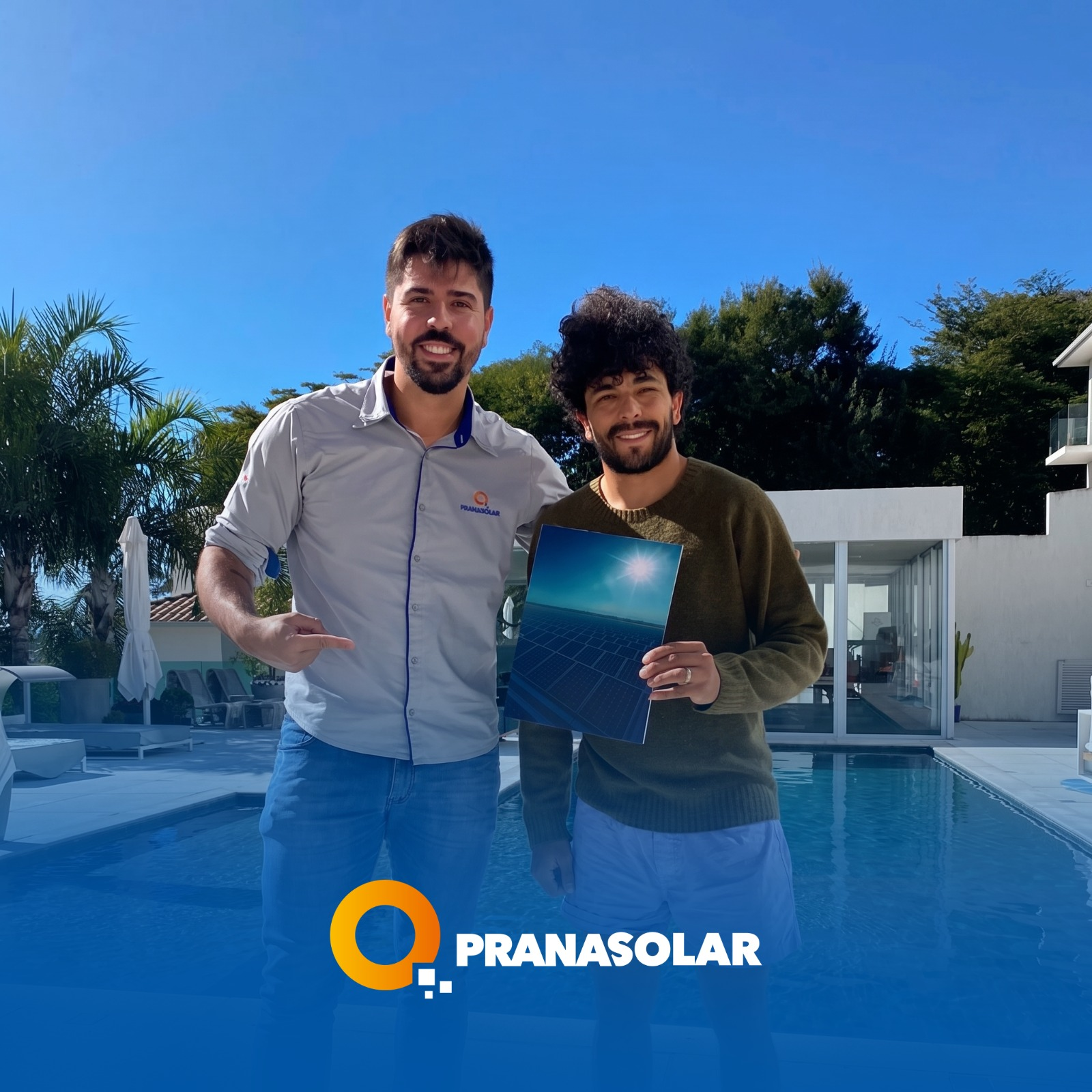 Cliente residencial de alto padrão com projeto Prana Solar