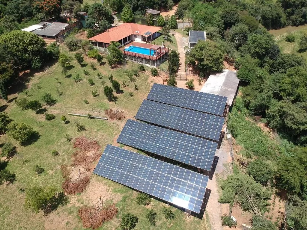 Projeto Sistema rural de 100 kWp em Jaboticatubas / MG