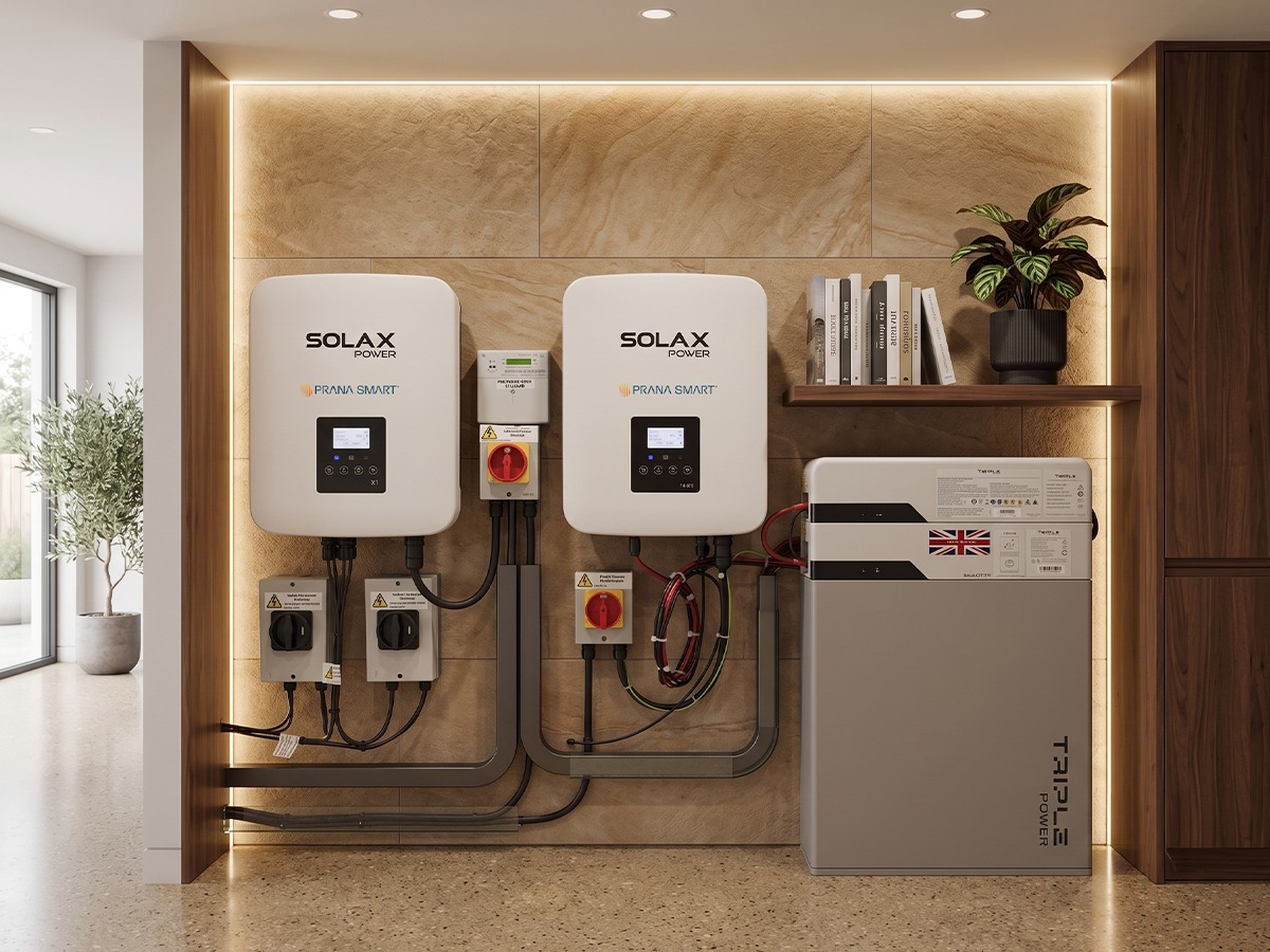 Projeto Backup de energia de 15 kWh em Lagoa Santa / MG